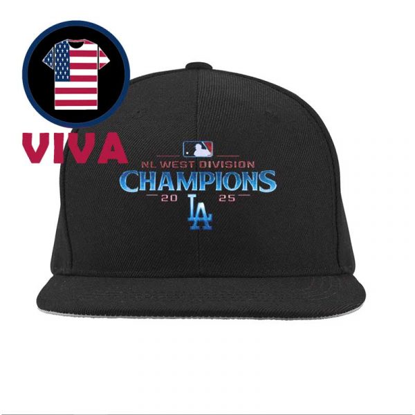 Los Angeles Dodgers NL West Champions MLB 2025 Classic Hat Cap
