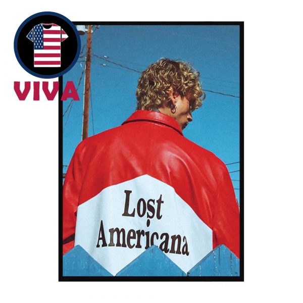 MGK Machine Gun Kelly Lost Americana Album Cover Home Decor Poster Canvas