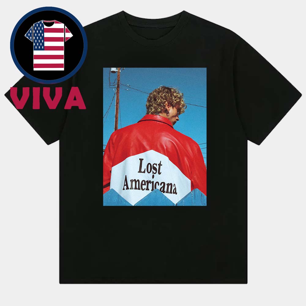 MGK Machine Gun Kelly Lost Americana Album Cover Unisex T-Shirt MGK Machine Gun Kelly Lost Americana Album Cover Unisex T-Shirt