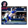 Malik Nabers Catch 29 Yard TD New York Giants vs Dallas Cowboys NFL 2025 Best Moment Week 2 Home Decor Poster Canvas