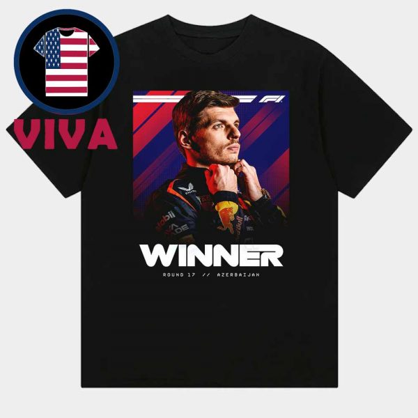 Max Verstappen Wins Azerbaijan Grand Prix 2025 Unisex T-Shirt