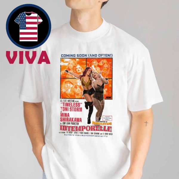 Mina Shirakawa And Toni Storm AEW Intemporelle Timeless Unisex T-Shirt