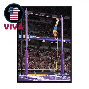 Mondo Duplantis 6.30m 2025 World Record 14th World Athletics Champions Home Decor Poster Canvas