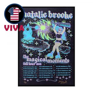 Natalie Brooke Fall Tour 2025 The Magical Moment Home Decor Poster Canvas