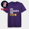 We Are All Charlie Kirk Now Fundraiser America Flag Unisex T-Shirt