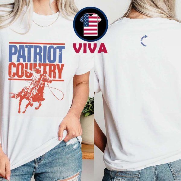 Patriot Country Turning Point Two Sided T-Shirt