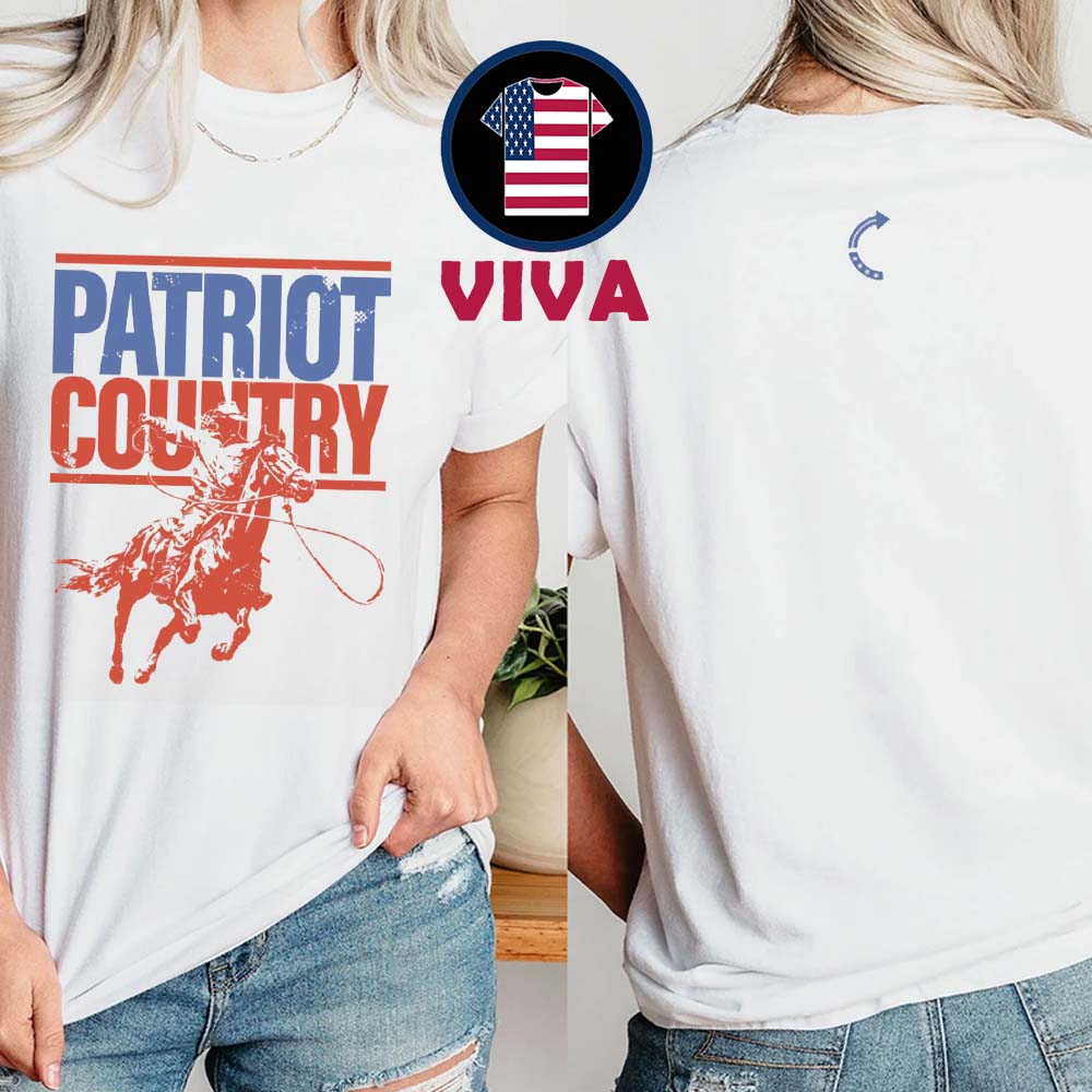 Patriot Country Turning Point Two Sided T-Shirt Patriot Country Turning Point Two Sided T-Shirt