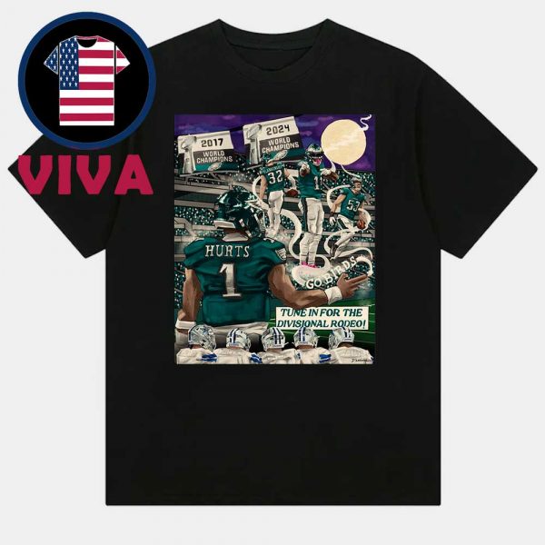 Philadelphia Eagles vs Dallas Cowboys NFL 2025 Go Birds Unisex T-Shirt