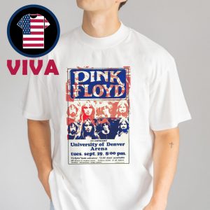 Pink Floyd University Of Denver Arena 2025 September 19th Unisex T-Shirt
