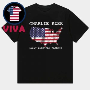 Freedom Charlie Kirk Great American Patroit Unisex T-Shirt