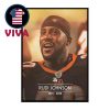 RIP Rudi Johnson Thank You For Memories Death At 45 NFL Home Decor Poster Canvas
