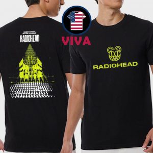 Radiohead Berlin 2025 Tour Uber Arena Germany December 8 9 11 12 Two Sided T-Shirt