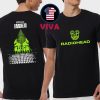 Radiohead Berlin 2025 Tour Uber Arena Germany December 8 9 11 12 Two Sided T-Shirt