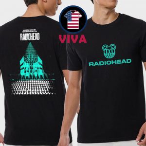 Radiohead Madrid 2025 Tour Movistar Arena Spain November 4 5 7 8 Two Sided T Shirt