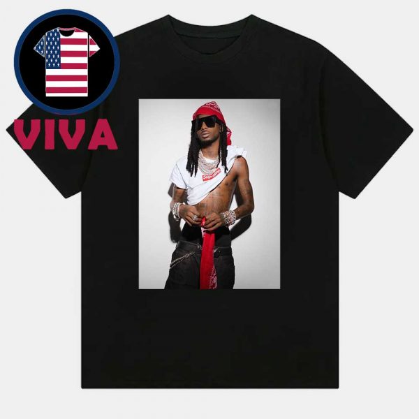 SUPREME x PLAYBOI CARTI 2025 Unisex T-Shirt
