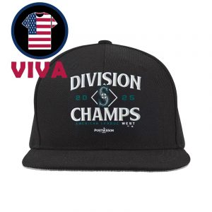 Seattle Mariners 2025 AL West Division Champions Classic Hat Cap