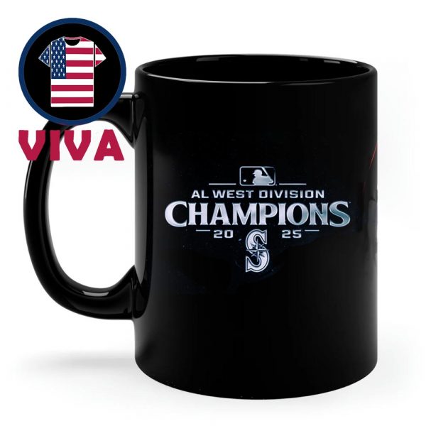 Seattle Mariners AL West Division Champions 2025 MLB Ceramic Mug Cup