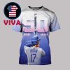 Shohei Ohtani 50 Home Runs 50 Strikeouts 2025 MLB New 50 50 Club All Over Print T-Shirt