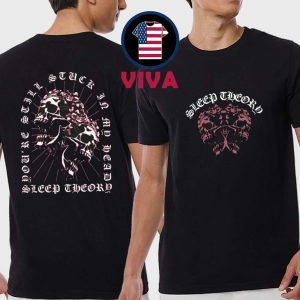 Sleep Theory Dual Skulls Two Sided T-Shirt