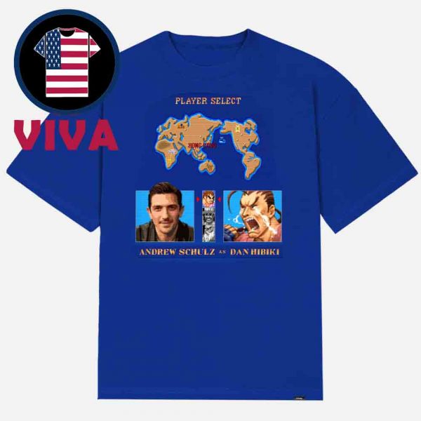 Street Fighter Moive 2026 Andrew Schulz Is Dan Hibiki Unisex T-Shirt