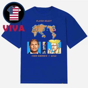 Street Fighter Moive 2026 Cody Rhodes Is Guile Unisex T-Shirt