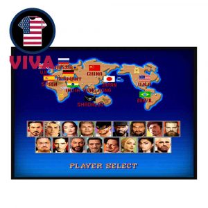Street Fighter Moive 2026 First Poster All Player Home Decor Canvas