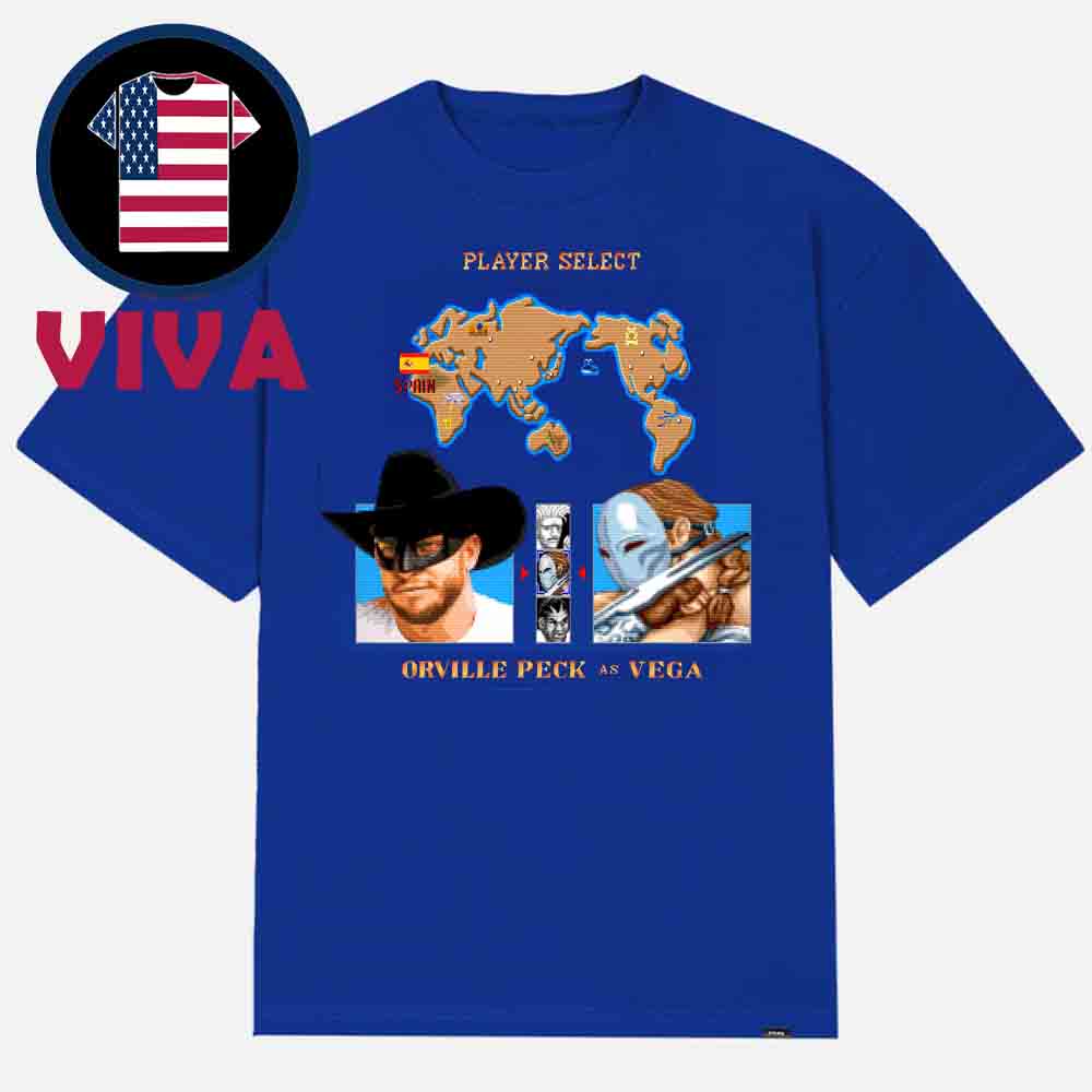 Street Fighter Moive 2026 Orville Peck Is Vega Unisex T-Shirt Street Fighter Moive 2026 Orville Peck Is Vega Unisex T-Shirt