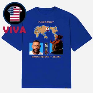 Street Fighter Moive 2026 Roman Reigns Is Akuma Unisex T-Shirt