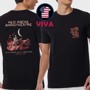Sturgill Simpson aka Johnny Blue Skies Red Rocks Amphitheatre 2025 Morrison CO September 16th 17th shirt Two Sided T-Shirt