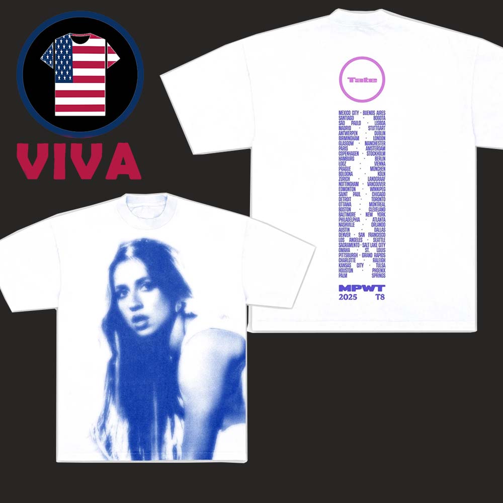 Tate McRae Miss Possessive 2025 Tour Dates All Over Print T-Shirt Tate McRae Miss Possessive 2025 Tour Dates All Over Print T-Shirt