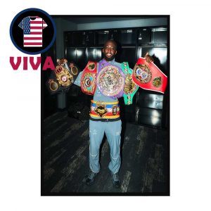 Terence Crawford Legend Winner Super Middleweight Champions 2025 Defeat Canelo Everlast Legacy Home Decor Poster Canvas
