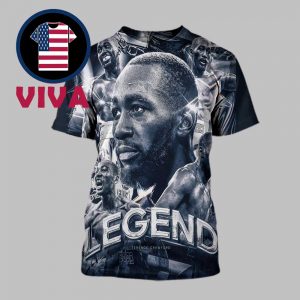 Terence Crawford Super Middleweight Chamipons 2025 Legend Winner Defeat Canelo All Over Print T-Shirt