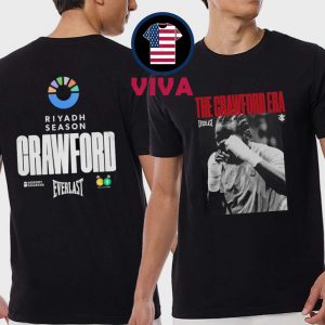 The Crawford Era Everlast Middleweight Champions 2025 Terence Crawford Two Sided T-Shirt