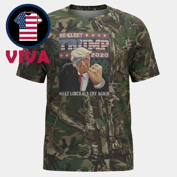 Thomas Jacob Trump Make Liberals Cry Again All Over Print T-Shirt Hoodie Sweater