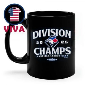 Toronto Blue Jays 2025 AL East Division Champions Ceramic Mug Cup