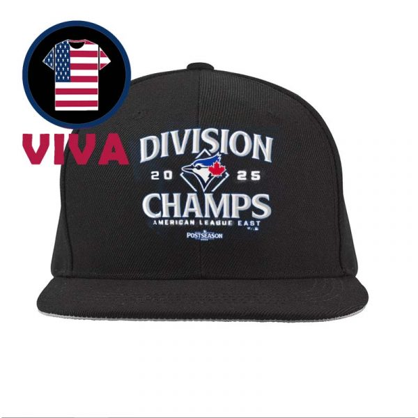Toronto Blue Jays 2025 AL East Division Champions Classic Hat Cap Snapback