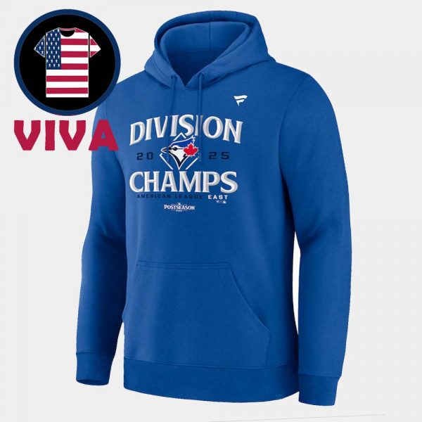 Toronto Blue Jays 2025 AL East Division Champions Unisex Hoodie