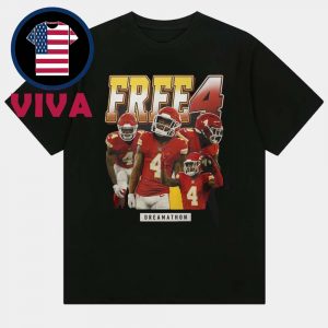 Travis Kelce Free 4 Rashee Rice Kansas City Chiefs NFL Unisex T-Shirt