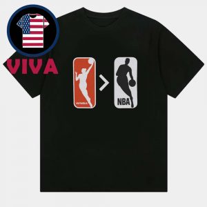 WNBA Is Greater Than NBA Unisex T-Shirt Hoodie Sweater