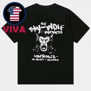 Wednesday Bay Wolf Madness Lupin Palooza San Francisco California Unisex T-Shirt