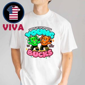Young Bucks Gummy Bucks AEW Hardcore Tag Team Superstars Unisex T-Shirt