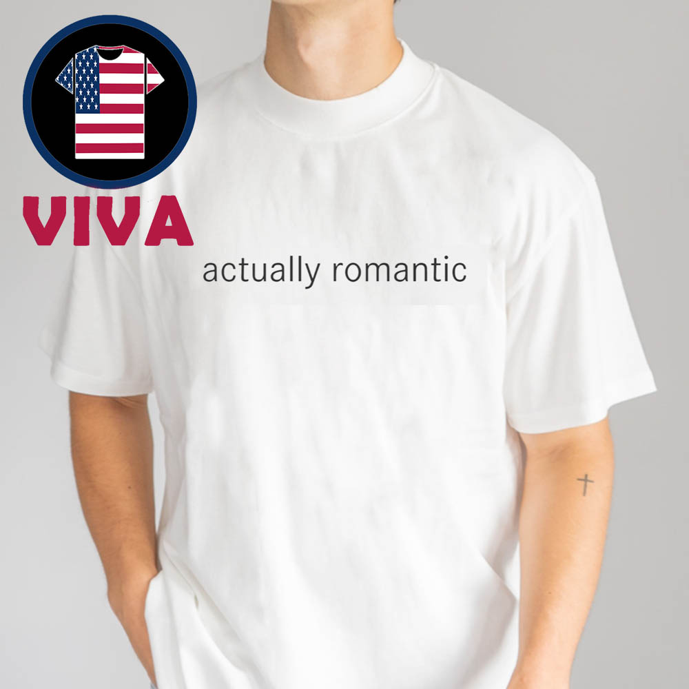 Actually Romantic Taylor Swift Unisex T-Shirt Actually Romantic Taylor Swift Unisex T-Shirt