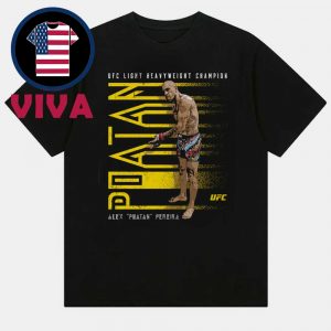 Alex Pereira 2025 Light Heavyweight Champion UFC 320 Unisex T-Shirt