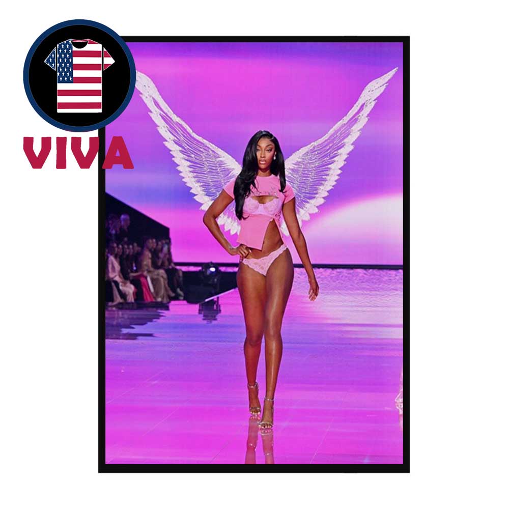 Angel Reese Victoria's Secret Fashion Show 2025 Home Decor Poster Canvas Angel Reese Victoria's Secret Fashion Show 2025 Home Decor Poster Canvas