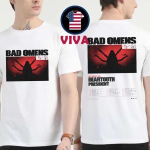 Bad Omens NORTH AMERICA 2026 Tour Dates Two Sided T-Shirt