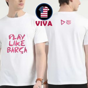 Barcelona x Ed Sheeran x Spotify Play Like Barca Two Sided T-Shirt