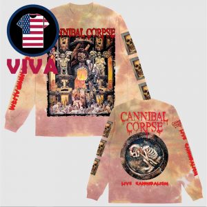 Cannibal Corpse Live Cannibalism 25th Anniversary All Over Print Long SleeveUnisex T-Shirt
