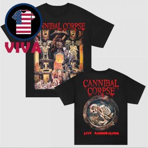 Cannibal Corpse Live Cannibalism Two Sided T-Shirt