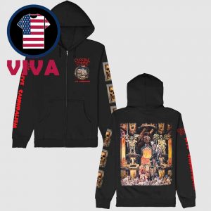 Cannibal Corpse Live Cannibalism Zip Up Hoodie