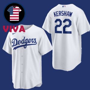 Clayton Kershaw Los Angeles Dodgers MLB Nike Home Limited Player Jersey